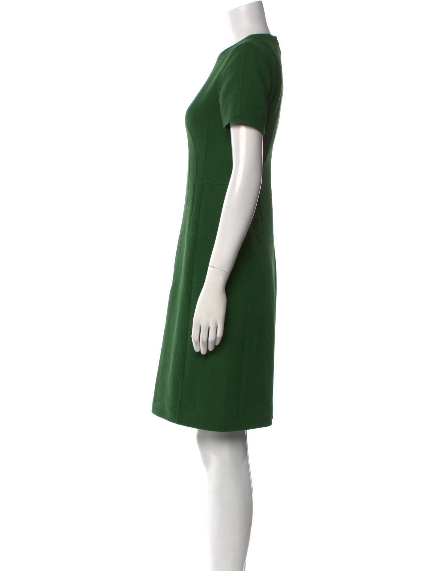 Akris Virgin Wool Knee-Length Dress