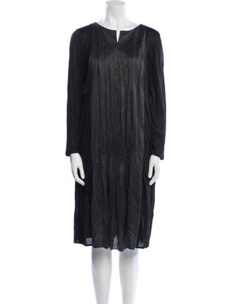Akris Silk Knee-Length Dress