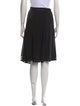 Akris Silk Knee-Length Skirt