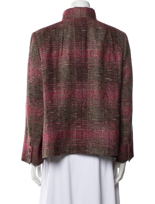 Akris Tweed Pattern Jacket
