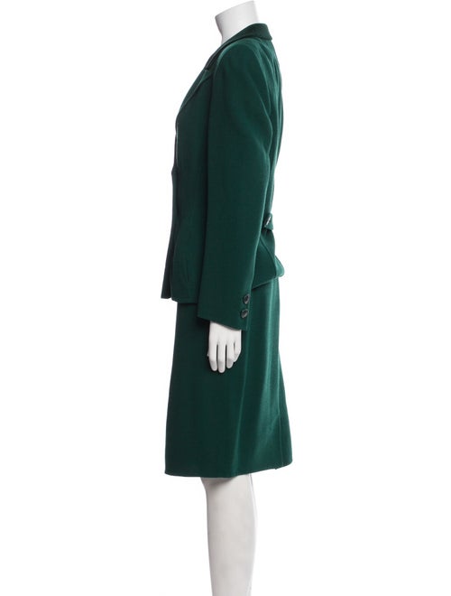 Akris Virgin Wool Skirt Suit