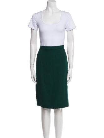 Akris Virgin Wool Skirt Suit