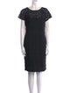 Akris Mesh Knee-Length Dress