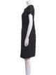 Akris Mesh Knee-Length Dress