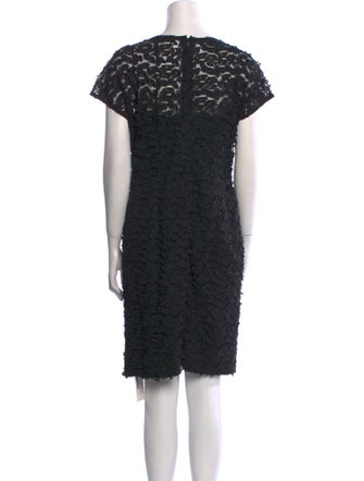 Akris Mesh Knee-Length Dress