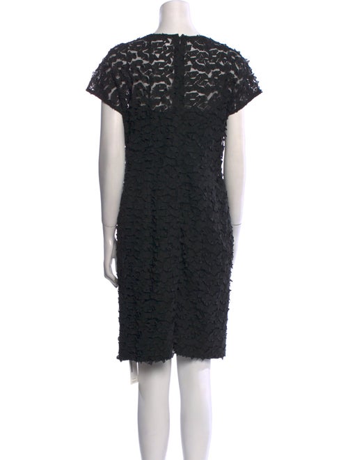 Akris Mesh Knee-Length Dress