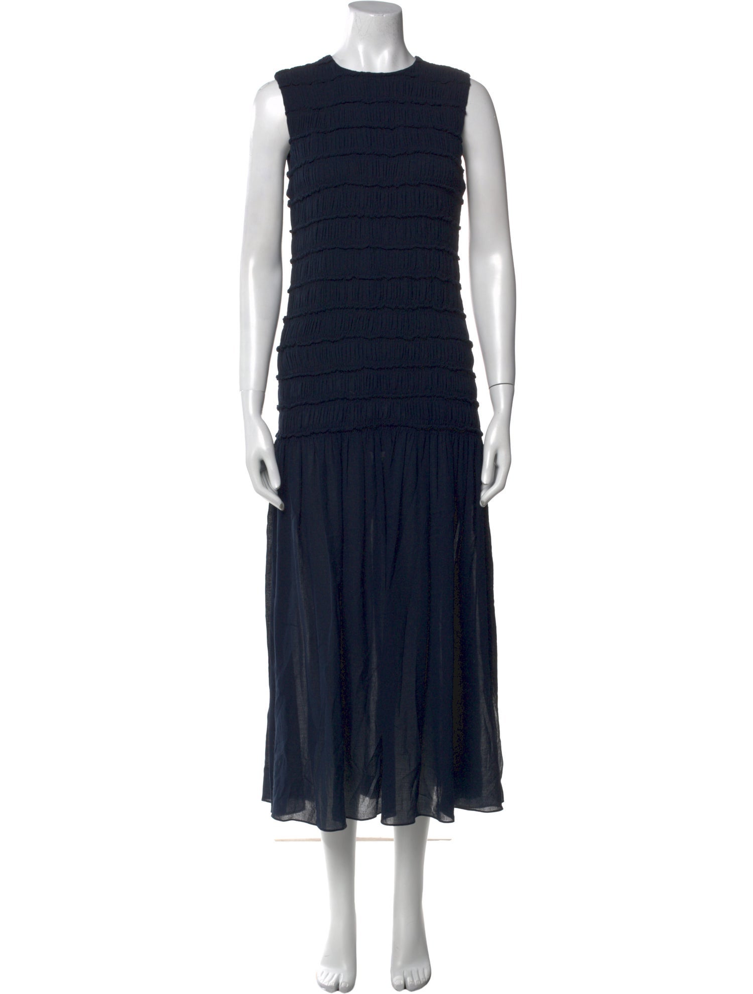 Akris Crew Neck Long Dress w/ Tags