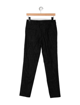 Akris Mid-Rise Straight Leg Jeans