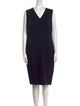 Akris Wool Midi Length Dress