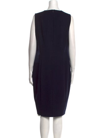 Akris Wool Midi Length Dress