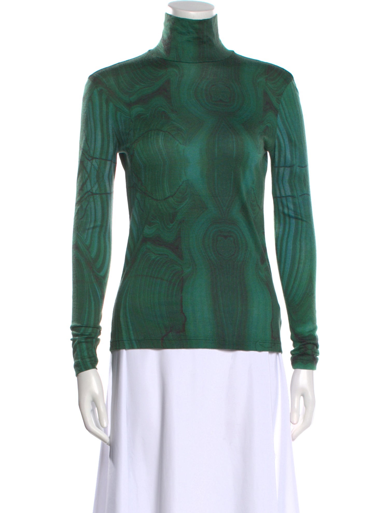 Akris Cashmere Turtleneck Top