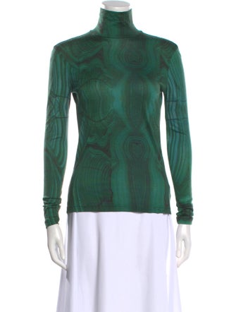 Akris Cashmere Turtleneck Top