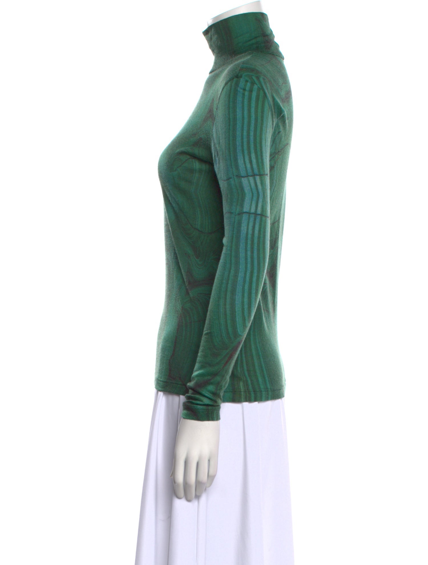 Akris Cashmere Turtleneck Top