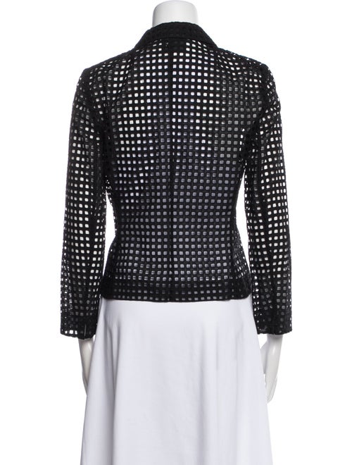 Akris Polka Dot Print Blazer