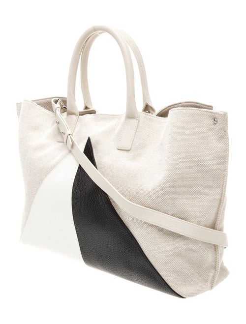 Akris Canvas Top Handle Bag
