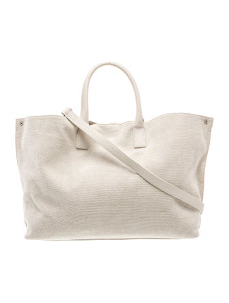 Akris Canvas Top Handle Bag