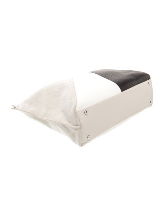 Akris Canvas Top Handle Bag