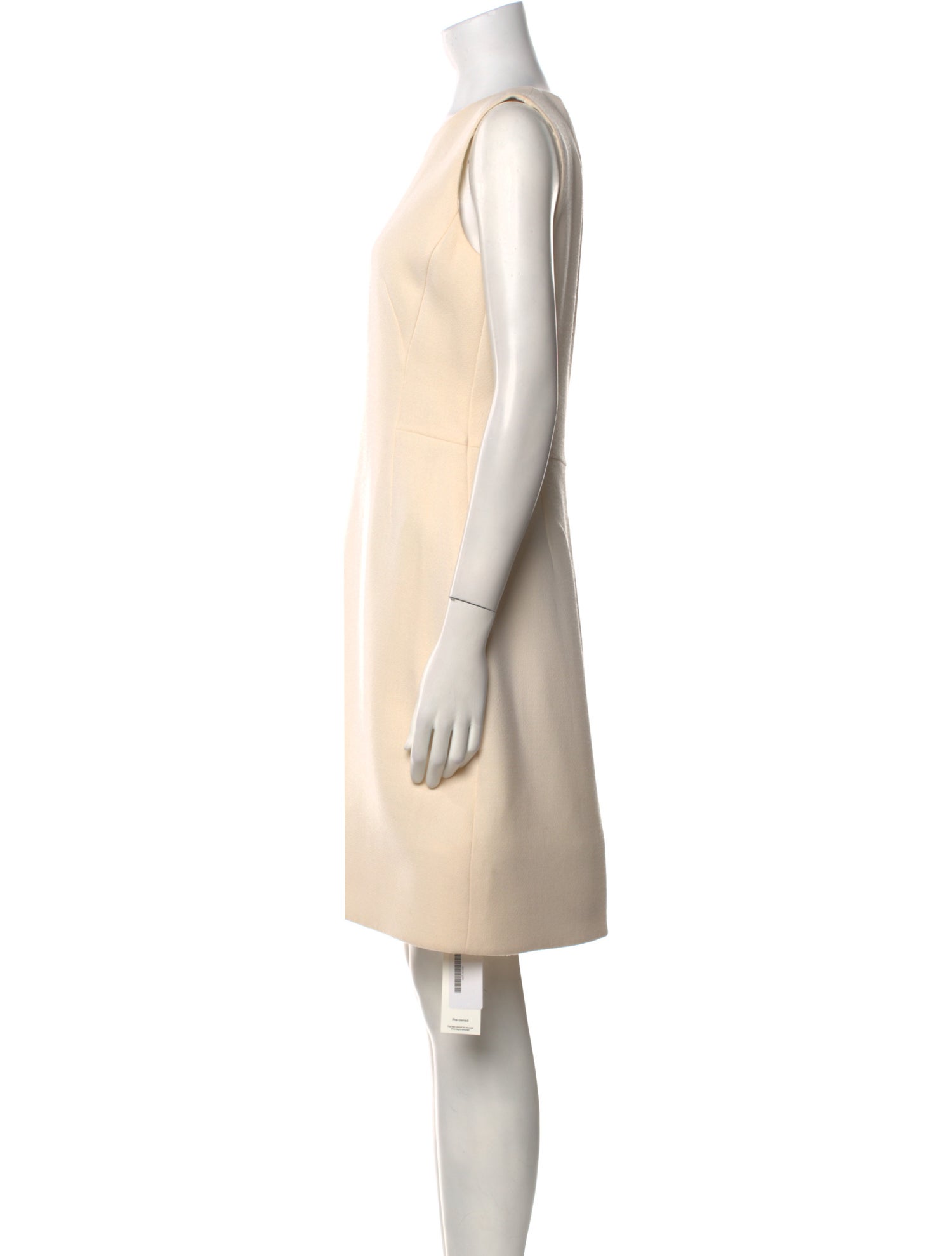 Akris Scoop Neck Mini Dress