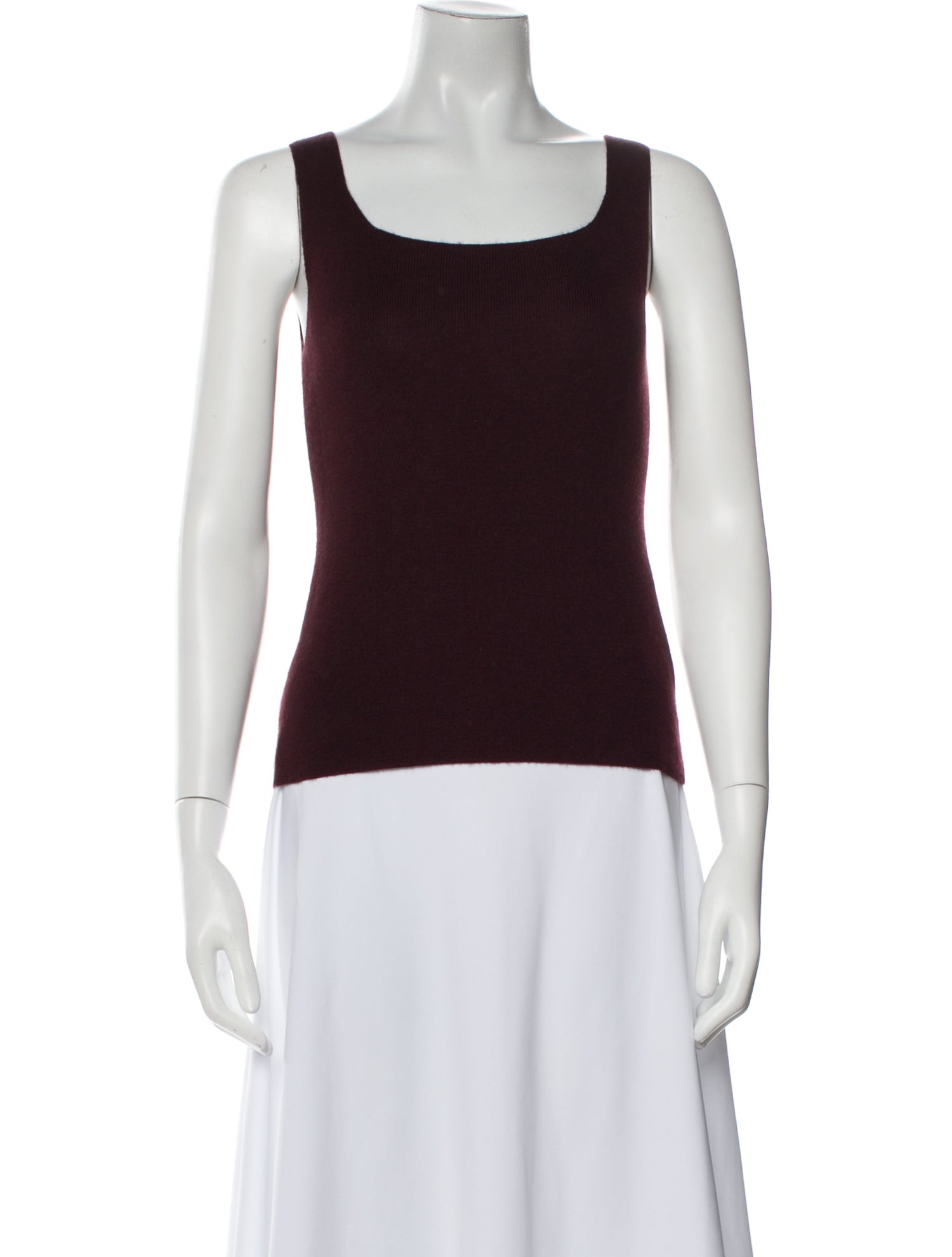 Akris Silk Square Neckline Top