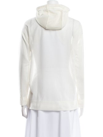 Akris Mock Neck Long Sleeve Blouse