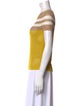 Akris Striped Crew Neck Top