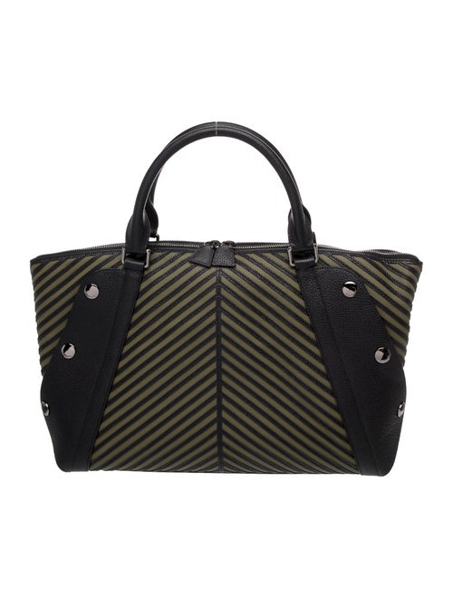 Akris Leather Top Handle Bag