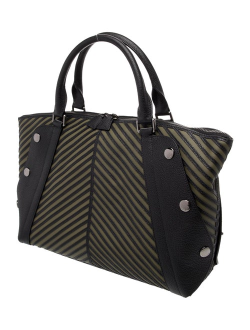 Akris Leather Top Handle Bag