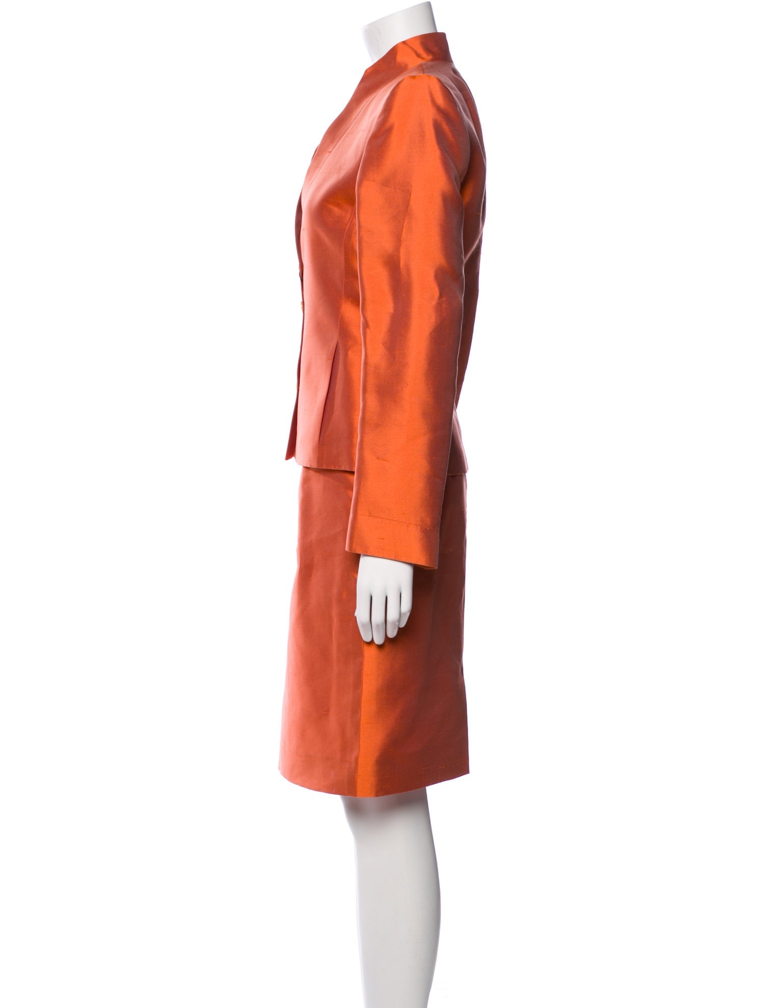 Akris Silk Skirt Suit