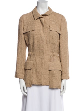 Akris Tweed Pattern Blazer