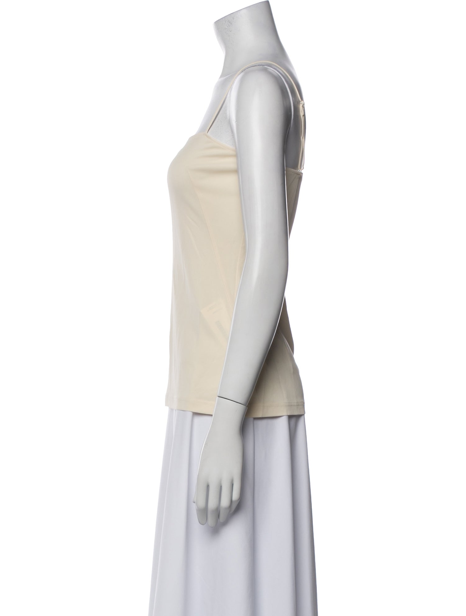 Akris Square Neckline Sleeveless Top