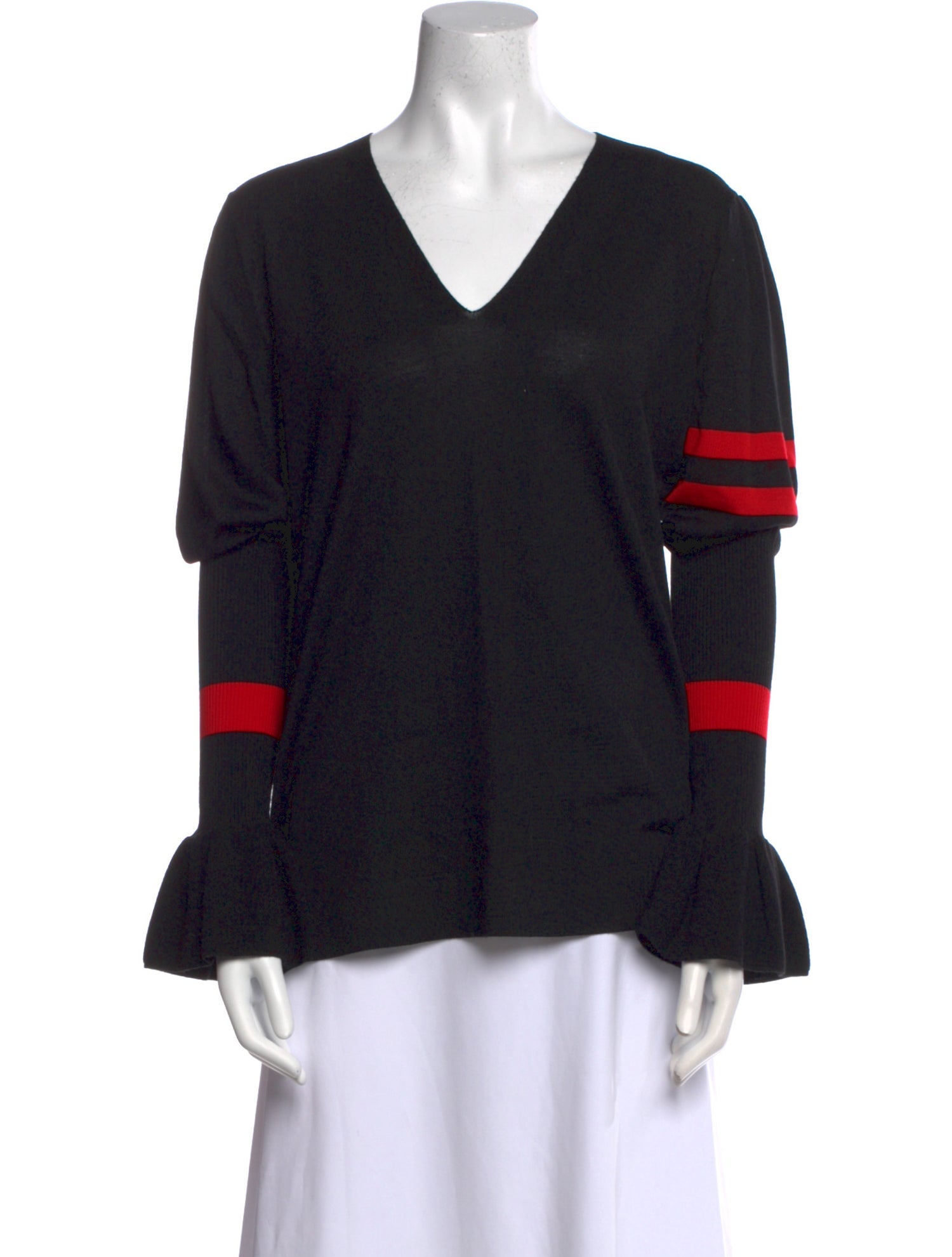 Akris Wool V-Neck Sweater