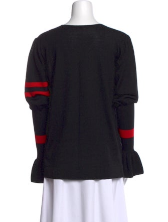 Akris Wool V-Neck Sweater