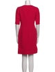 Akris Wool Knee-Length Dress