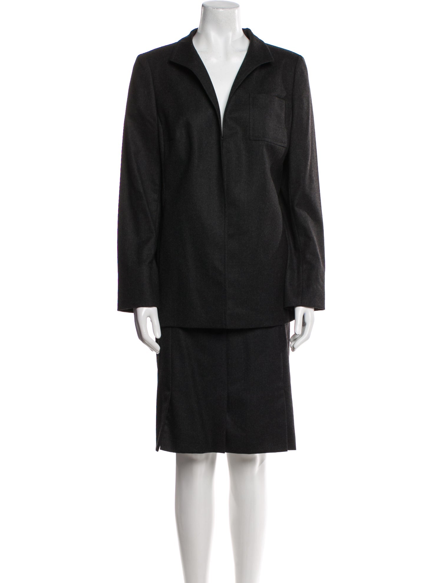 Akris Wool Skirt Set