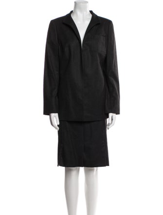 Akris Wool Skirt Set