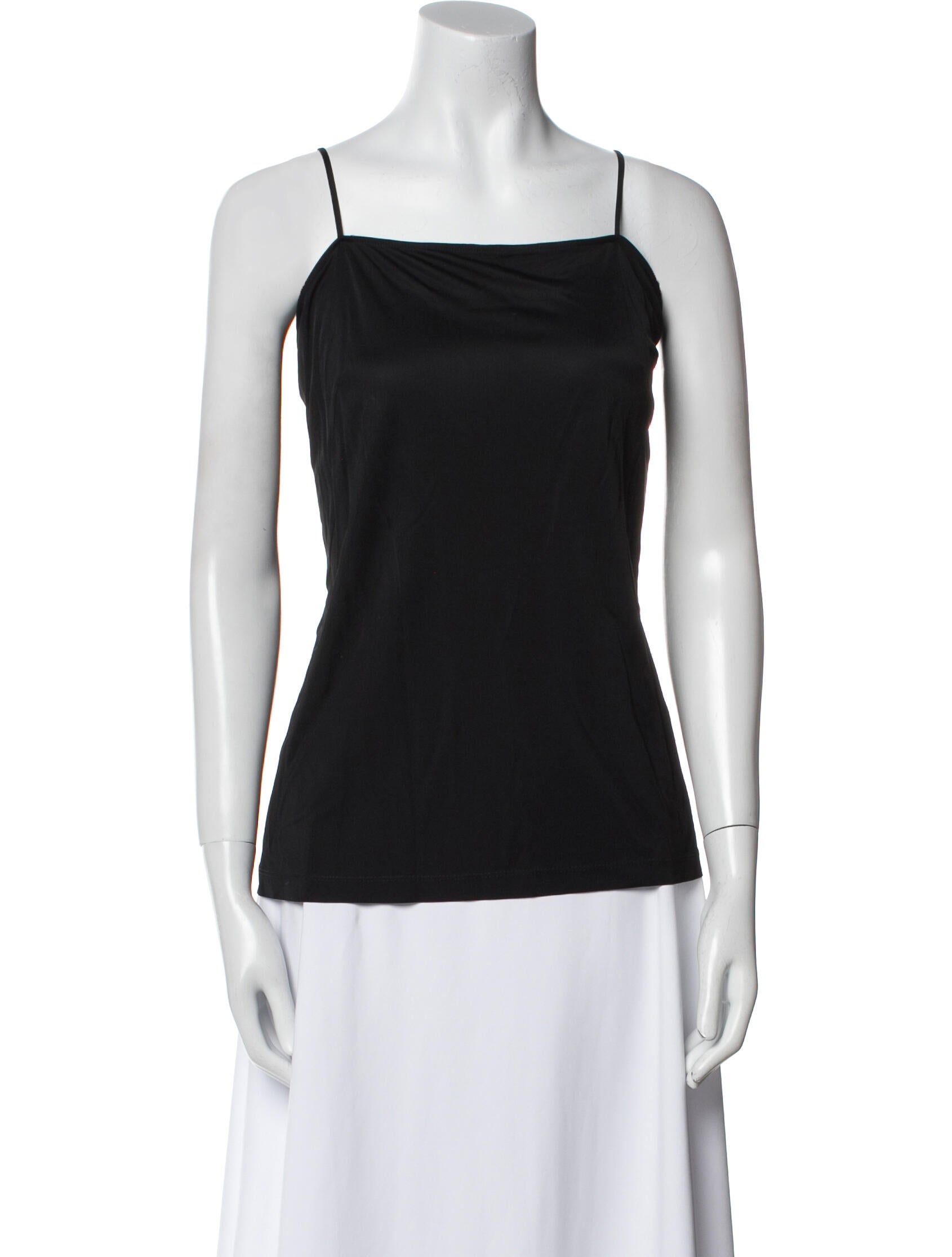 Akris Square Neckline Sleeveless Top