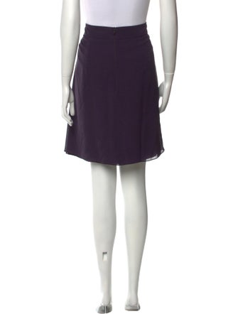 Akris Silk Knee-Length Skirt