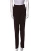Akris x Bergdorf Goodman Wool Straight Leg Pants