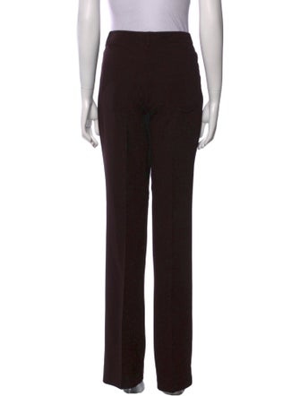 Akris x Bergdorf Goodman Wool Straight Leg Pants