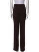 Akris x Bergdorf Goodman Wool Straight Leg Pants