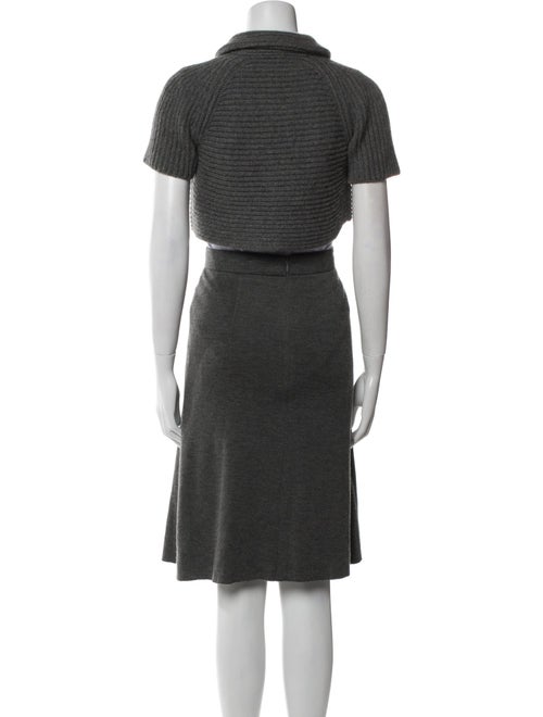 Akris Cashmere Skirt Set