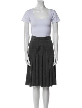 Akris Cashmere Skirt Set