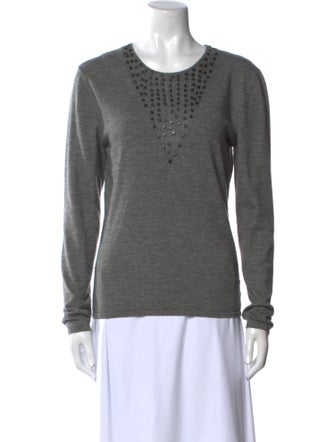 Akris Cashmere Scoop Neck Sweater