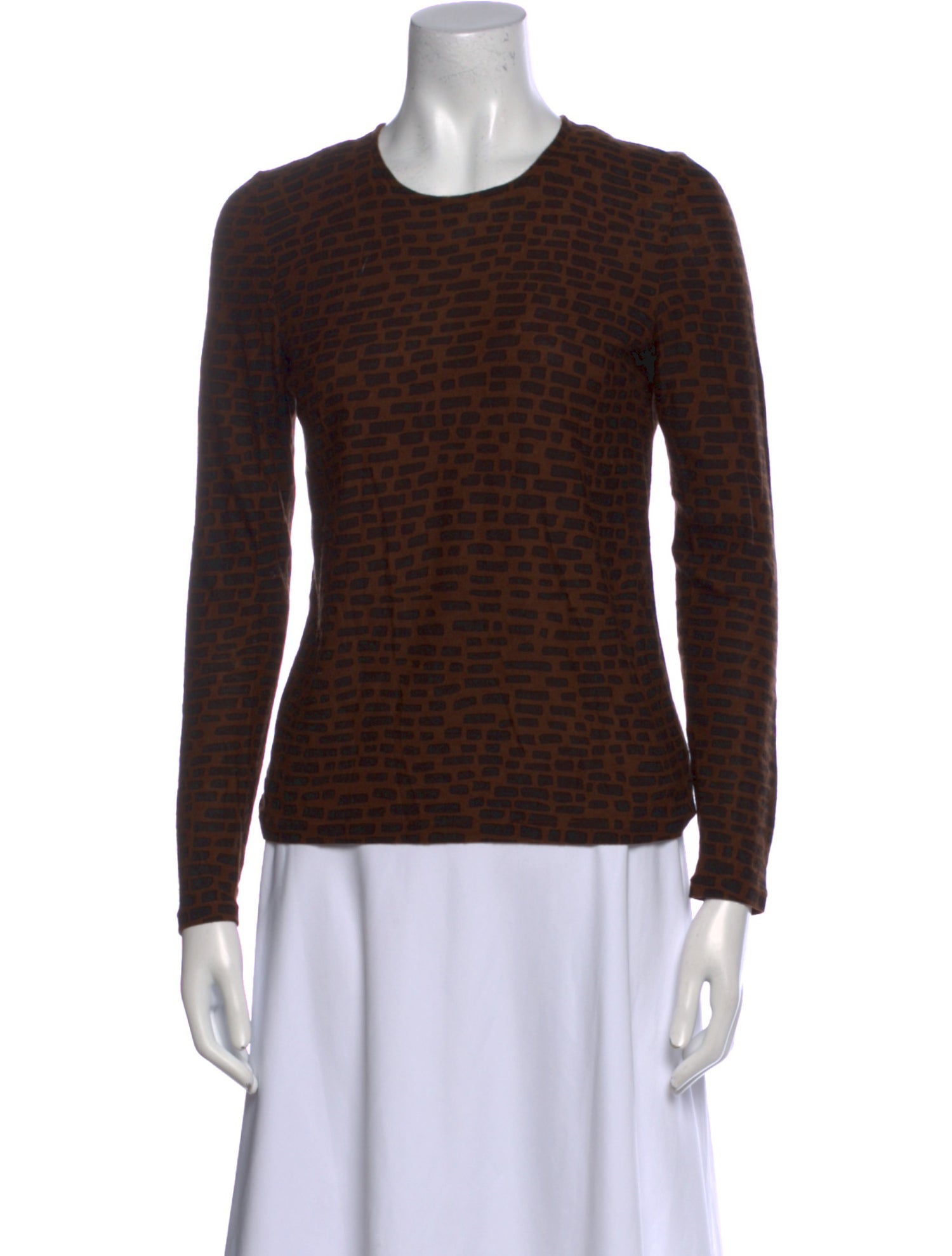 Akris Cashmere Crew Neck Top