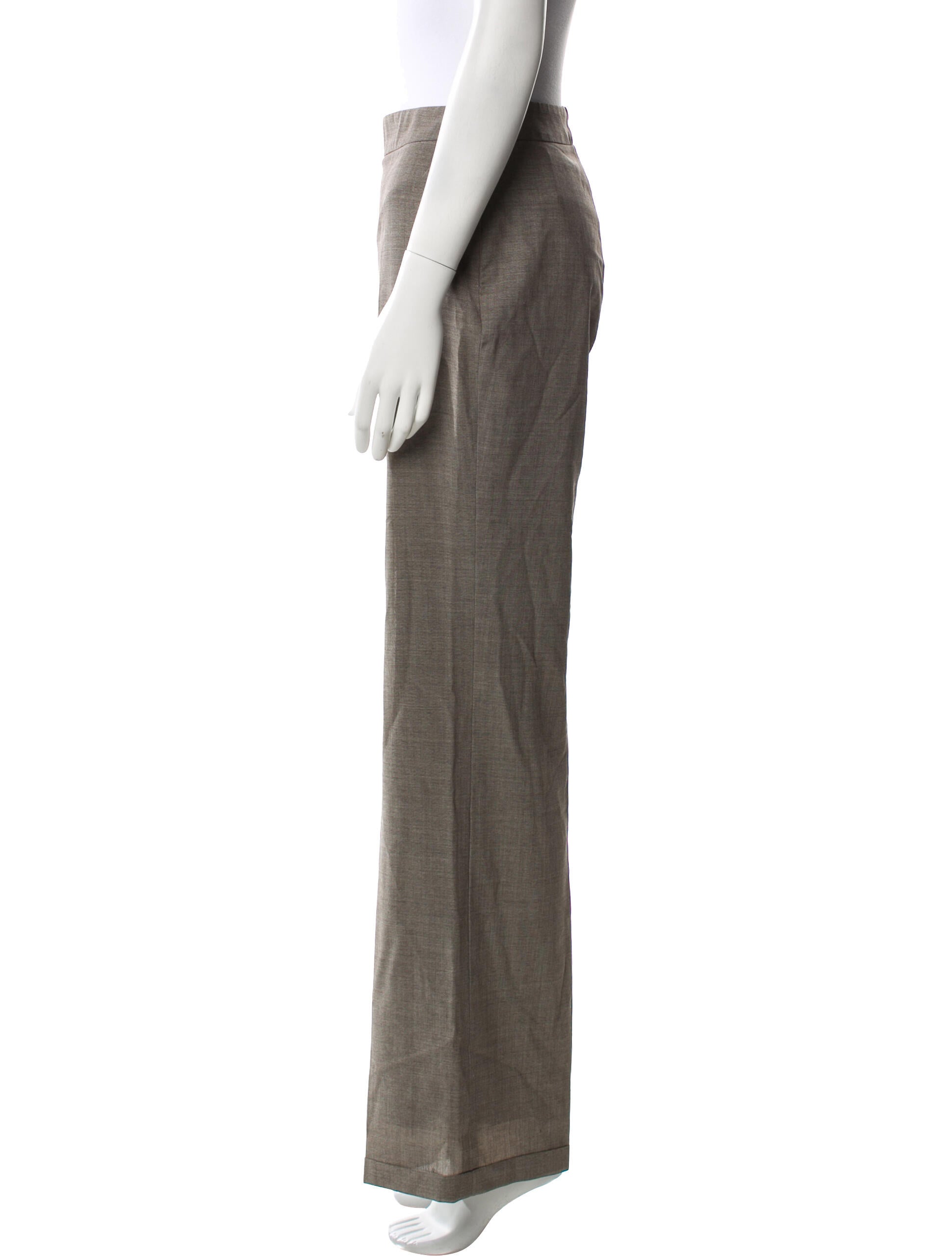 Akris Wool Wide Leg Pants