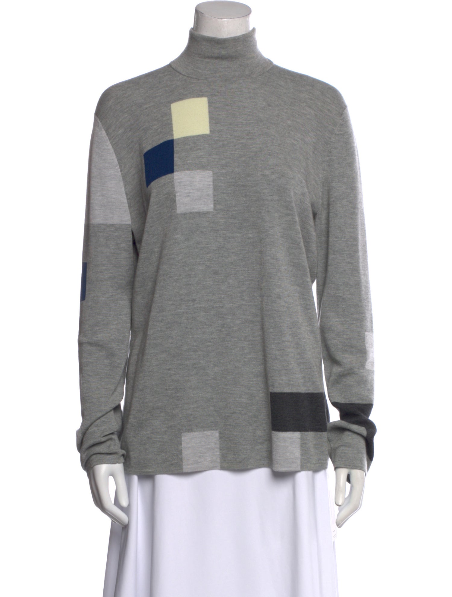 Akris Cashmere Printed Sweater