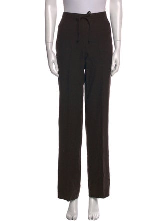 Akris Wool Straight Leg Pants