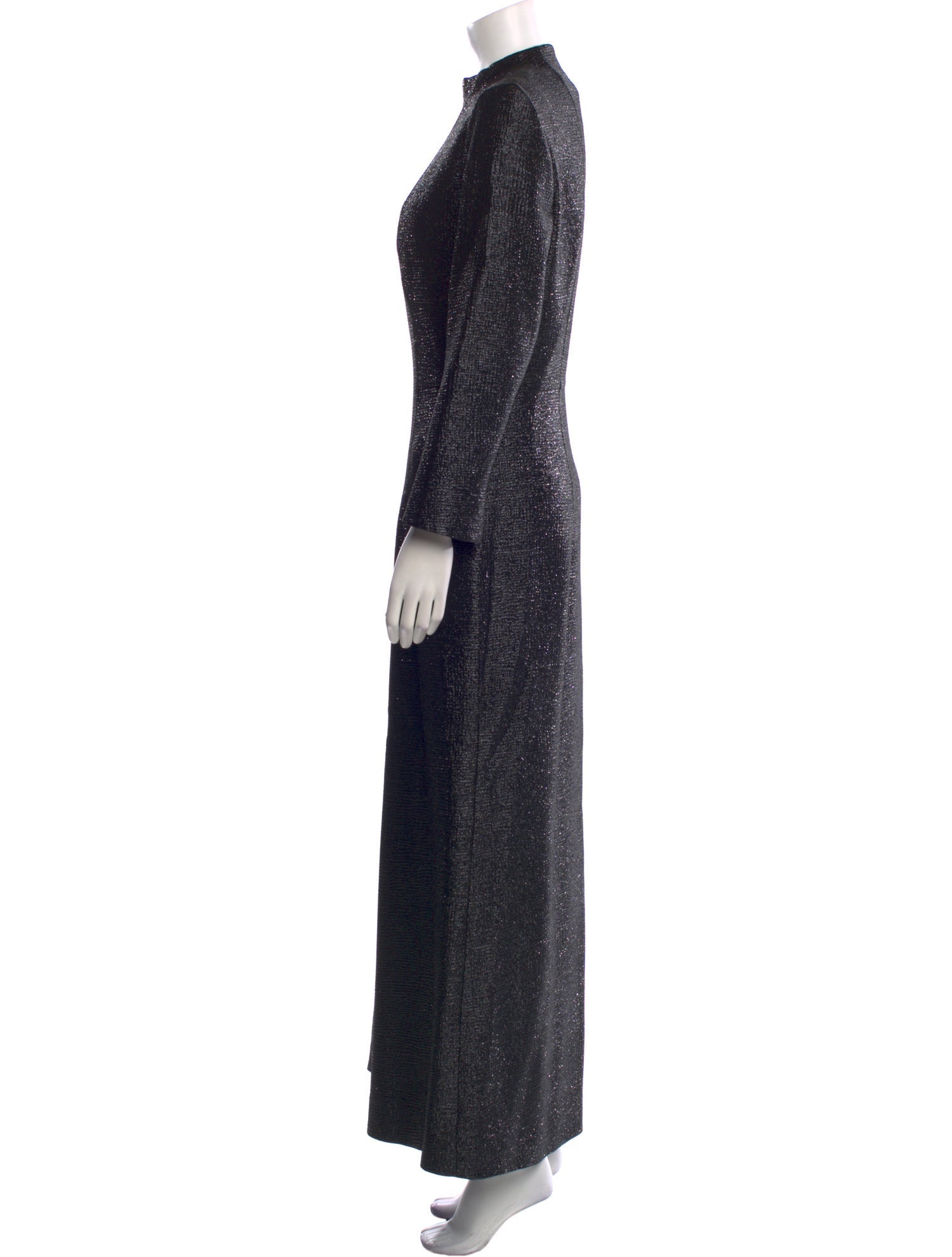Akris Mock Neck Long Dress
