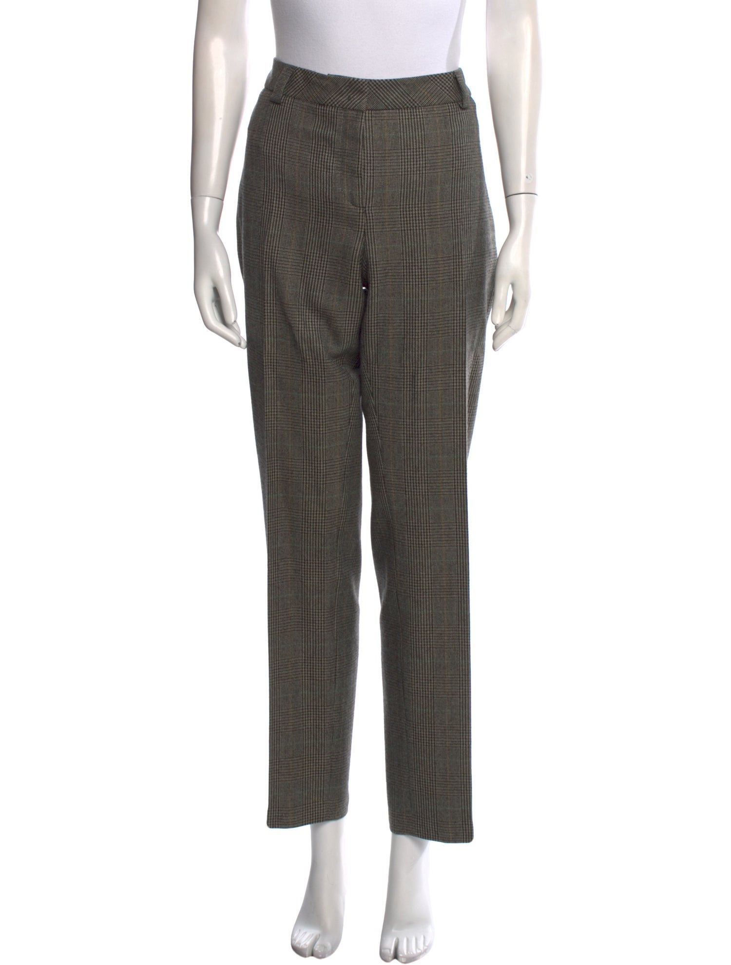 Akris Wool Straight Leg Pants