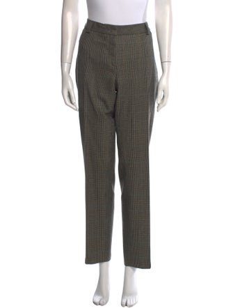 Akris Wool Straight Leg Pants